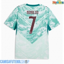 Camisa de time de futebol Portugal Cristiano Ronaldo #7 Replicas 2º Equipamento Mundo 2026 Manga Curta